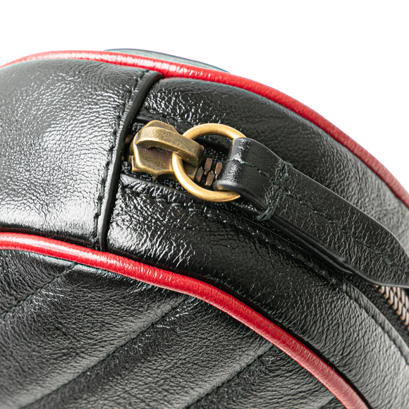 Pre-Loved Gucci GG Marmont Leather Matelasse Torchon Belt Bag - Picture 8 of 12